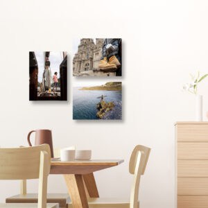 1. Fotos de viajes y aventuras en ambientes urbanos y naturales.