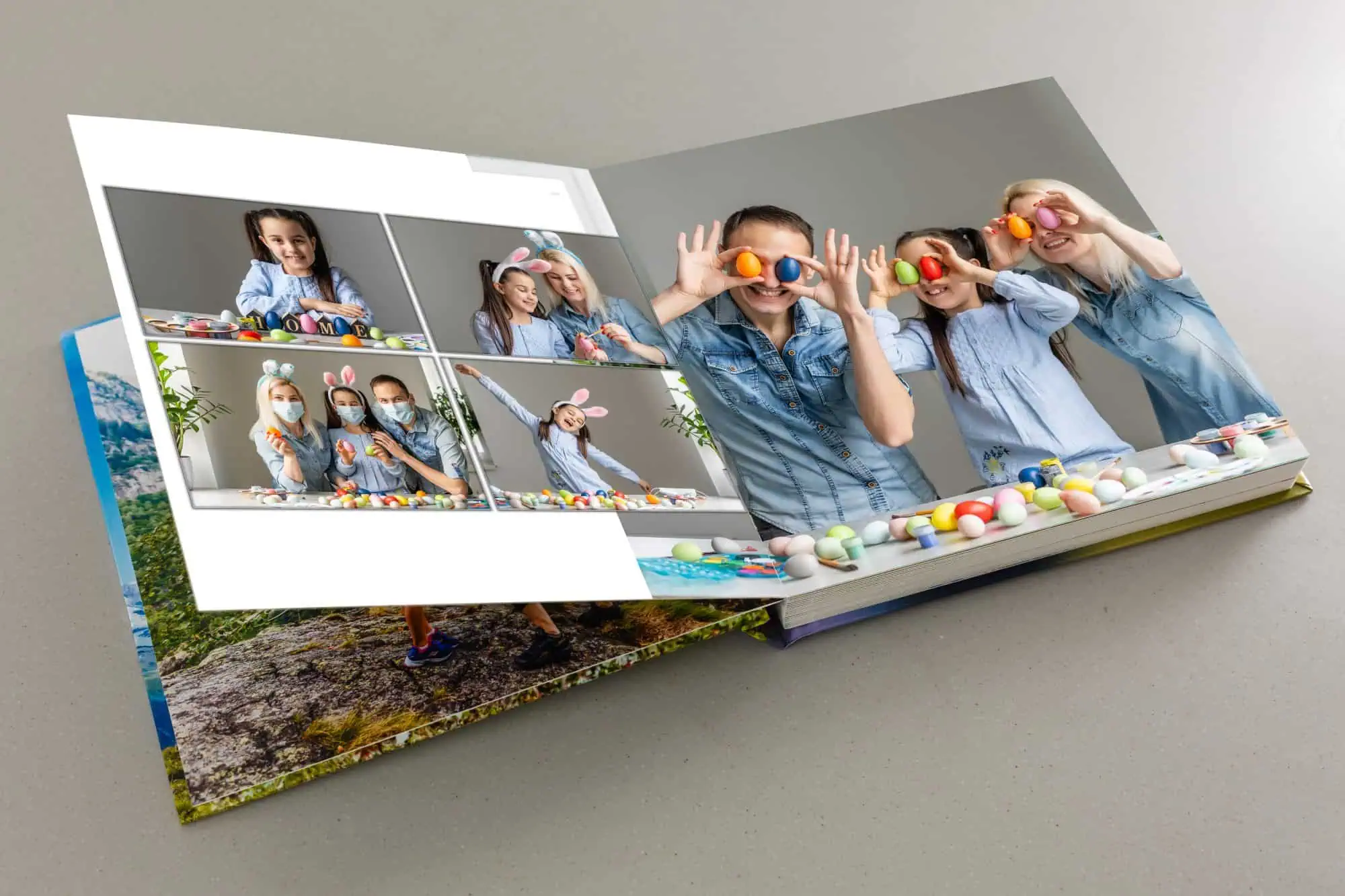 cómo decorar un álbum de fotos casero